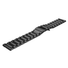Techsuit - 20mm-es óraszíj (W010) - Samsung Galaxy Watch 4/5/Active 2, Huawei Watch GT 3 (42mm)/GT 3 Pro (43mm) - Fekete - 1. kép