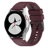 Techsuit - 20mm óraszíj (W026) - Samsung Galaxy Watch 4/5/Active 2, Huawei Watch GT 3 (42mm)/GT 3 Pro (43mm) - Bordó - 1. kép