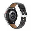 Techsuit - 20 mm-es óraszíj (W048) - Samsung Galaxy Watch 4/5/Active 2, Huawei Watch GT 3 (42 mm)/GT 3 Pro (43 mm) - Fekete - 1. kép