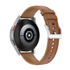 Techsuit - 20mm-es óraszíj (W048) - Samsung Galaxy Watch 4/5/Active 2, Huawei Watch GT 3 (42mm)/GT 3 Pro (43mm) - Barna - 2. kép