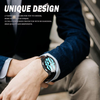 Techsuit - Defense360 Pro + Kijelzővédő - Samsung Galaxy Watch6 (40mm) - Fekete tok - 1. kép