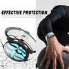 Techsuit - Defense360 Pro + Kijelzővédő - Samsung Galaxy Watch6 (40mm) - Fekete tok - 3. kép