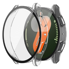 Techsuit - Defense360 Pro + Kijelzővédő - Samsung Galaxy Watch7 (40 mm) - Átlátszó tok