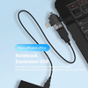 Techsuit - Prémium OTG Adapter SoundVoltX (A17) - 4 az 1-ben, USB-ről Micro-USB + Type-C + Lightning, Plug and Play - Fekete - 4. kép