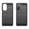 Techsuit - Karbon Szilikon - Samsung Galaxy A17 5G - Fekete tok - 0. kép
