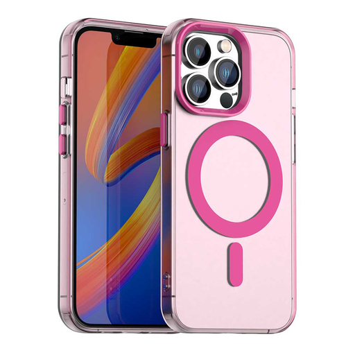 Techsuit - CandyCase MagSafe - iPhone 12 Pro Max - Rózsaszín tok Techsuit - CandyCase MagSafe - iPhone 12 Pro Max - Rózsaszín tok