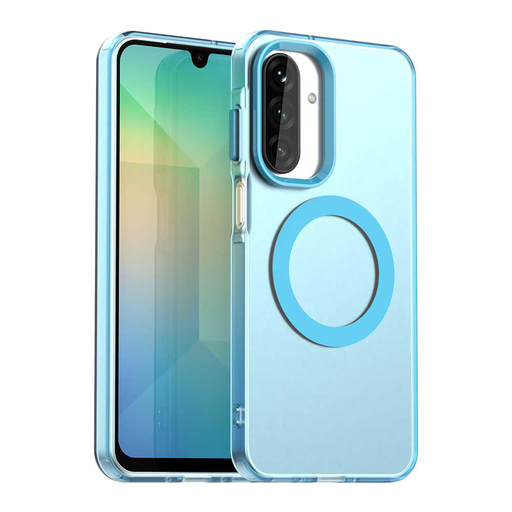 Techsuit - CandyCase MagSafe - Samsung Galaxy A26 5G - Kék tok Techsuit - CandyCase MagSafe - Samsung Galaxy A26 5G - Kék tok