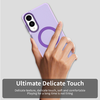 Techsuit - CandyCase MagSafe - Samsung Galaxy S25 Edge - Lila tok - 4. kép