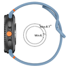 Techsuit - 22 mm-es óraszíj (W079) - Samsung Galaxy Watch8 40mm/Watch8 44mm/Watch8 Classic/Ultra 2 - Farmerkék - 3. kép