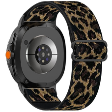 Techsuit - 22 mm-es óraszíj (W080) - Samsung Galaxy Watch8 40mm/Watch8 44mm/Watch8 Classic/Ultra 2 - Szavanna barna