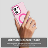  Techsuit - CandyCase MagSafe - Oppo Reno13 F 4G / Reno13 F 5G / Reno13 FS 5G - Rózsaszín tok - 1. kép