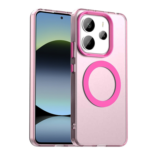  Techsuit - CandyTok MagSafe - Xiaomi Redmi Note 14 5G - Rózsaszín tok