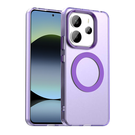 Techsuit - CandyCase MagSafe - Xiaomi Redmi Note 14 5G - Lila tok