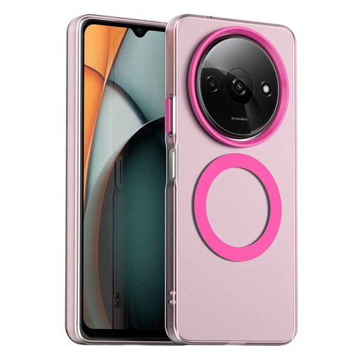Techsuit - CandyCase MagSafe - Xiaomi Redmi A3 / Redmi A3x - Rózsaszín tok Techsuit - CandyCase MagSafe - Xiaomi Redmi A3 / Redmi A3x - Rózsaszín tok