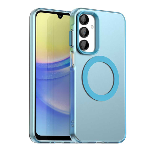 Techsuit - CandyCase MagSafe - Samsung Galaxy A16 4G / A16 5G - Kék tok Techsuit - CandyCase MagSafe - Samsung Galaxy A16 4G / A16 5G - Kék tok