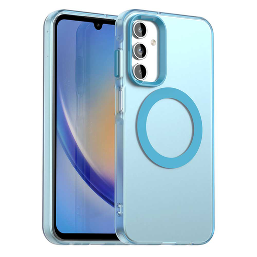 Techsuit - CandyCase MagSafe - Samsung Galaxy A15 4G / A15 5G - Kék tok Techsuit - CandyCase MagSafe - Samsung Galaxy A15 4G / A15 5G - Kék tok