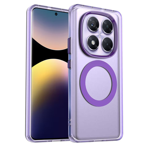 Techsuit - CandyCase MagSafe - Xiaomi Redmi Note 14 Pro 5G / Poco X7 - Lila tok