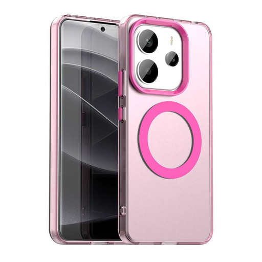Techsuit - CandyCase MagSafe - Xiaomi Redmi Note 14 4G (Regionális) - Rózsaszín tok Techsuit - CandyCase MagSafe - Xiaomi Redmi Note 14 4G (Regionális) - Rózsaszín tok