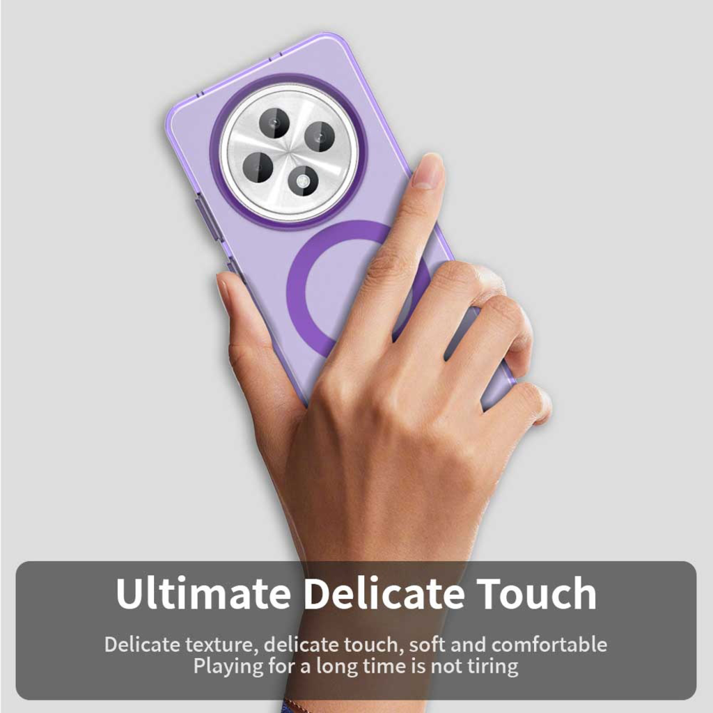 Techsuit - CandyCase MagSafe - Oppo A40 4G / A60 5G - Lila tok - 12