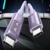 Ugreen Uno L509 USB-C USB-C kábel, 100W, 2m (Lila) - 3. kép