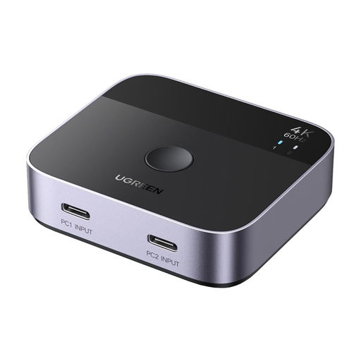 Ugreen AW502 2-in-1 Switch  2x USB-C to HDMI, 4K 60Hz