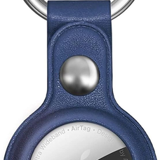 Apple AirTag PU bőrtok - Kék