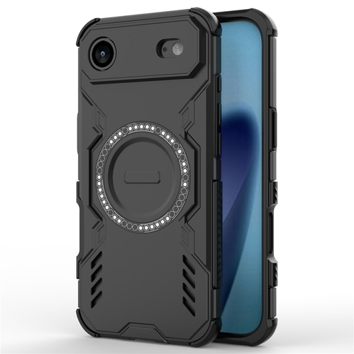 iPhone 17 Air Techsuit - ArmorMag tok - fekete.