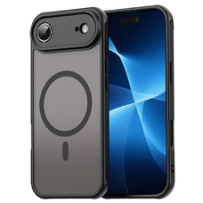 iPhone 17 Air - Techsuit - HaloFrost II MagSafe - Fekete. tok