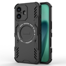 iPhone 17 Techsuit - ArmorMag tok - Fekete.