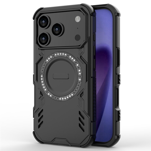 iPhone 17 Pro - Techsuit ArmorMag tok - Fekete