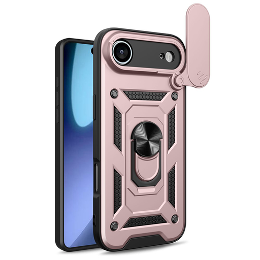 iPhone 17 Air - Techsuit CamShield széria - Rózsaszín arany tok iPhone 17 Air - Techsuit CamShield széria - Rózsaszín arany tok