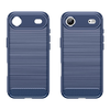 iPhone 17 Air - Techsuit - Carbon Silicone - Kék. tok - 0. kép