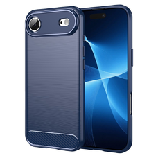iPhone 17 Air - Techsuit - Carbon Silicone - Kék. tok