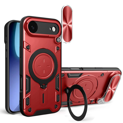  Telefontok - CamGuard Pro - iPhone 17 Air - Piros tok