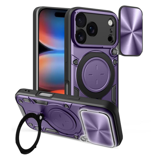 CamGuard Pro Techsuit tok - iPhone 17 Pro Max - Lila CamGuard Pro Techsuit tok - iPhone 17 Pro Max - Lila