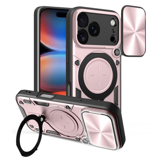 CamGuard Pro védőtok - iPhone 17 Pro Max - Rose Gold - Techsuit tok CamGuard Pro védőtok - iPhone 17 Pro Max - Rose Gold - Techsuit tok