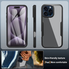 Techsuit - ColorVerse 360 Sorozat + Képernyővédő - iPhone 17 Pro Max - Fekete tok - 3. kép