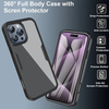 iPhone 17 Pro Max - Techsuit - ColorVerse 360 sorozat + képernyővédő - Kék tok - 0. kép