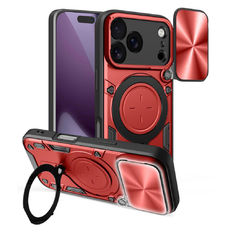 CamGuard Pro - Techsuit - Piros iPhone 17 Pro tok