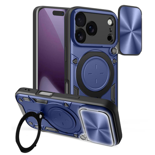 CamGuard Pro Techsuit - Kék - iPhone 17 Pro tok CamGuard Pro Techsuit - Kék - iPhone 17 Pro tok