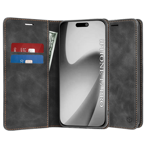 iPhone 17 Pro - Techsuit - Kényelmes Tok - Fekete. tok