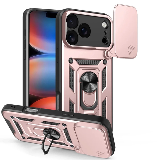 iPhone 17 Pro tok - Techsuit - CamShield Series - Rose Gold