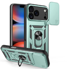 iPhone 17 Pro - CamShield sorozat - Techsuit - Zöld tok