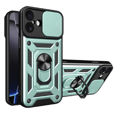 iPhone 17 Techsuit - CamShield sorozat - Zöld tok