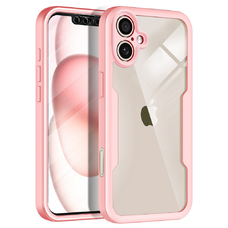 iPhone 17 - Techsuit - ColorVerse 360 Sorozat + Képernyővédő - Rózsaszín tok