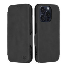 Biztonságos Pénztárca Plusz - Techsuit - iPhone 15 Pro - Fekete tok
