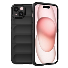 iPhone 15 Techsuit - Magic Shield - Fekete tok