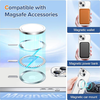 iPhone 15 - Techsuit - Luxus Kristály MagSafe - Ezüst tok - 3. kép