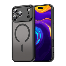 iPhone 17 Pro Max tok - Techsuit - HaloFrost II MagSafe - Fekete