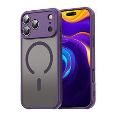 iPhone 17 Pro Max - Techsuit HaloFrost II MagSafe tok - Lila